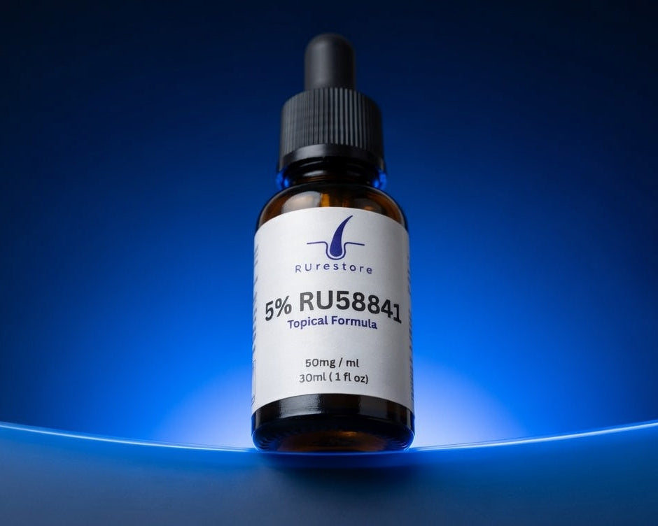 RuRestore 5% RU58841 Topical Formula 30ml bottle - topical hair loss treatment for men UK